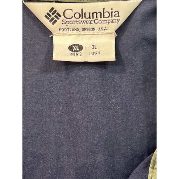Columbia Pine Valley Jacket Men’s XL Midnight Water‎ Repellent & Windproof - Picture 5 of 7